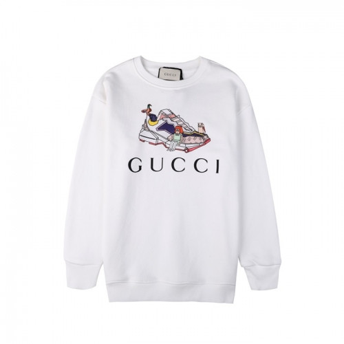 Gucci  Mm/Wm Logo Crew-neck Cotton Tshirts White - 구찌 2021 남/녀 로고 코튼 크루넥 코튼 긴팔티 Guc04013x Size(s - l) 화이트