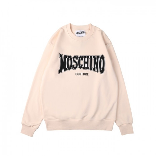 Moschino  Mm/Wm Crew-neck Cotton Tshirts Ivory - 모스키노 2021 남/녀 크루넥 코튼 맨투맨 Mos0190x Size(s - l) 아이보리