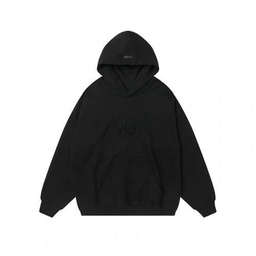 Fear of god  Mm/Wm Logo Oversize Cotton Hoodie Black - 피어오브갓 2021 남/녀 로고 오버사이즈 코튼 후드티 Fea0334x Size(s - xl) 블랙