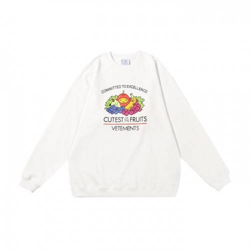 Vetements  Mm/Wm Printing Logo Cotton Short Sleeved Tshirts White - 베트멍 2021 남/녀 프린팅 로고 코튼 긴팔티 Vet0174x Size(xs - l) 화이트