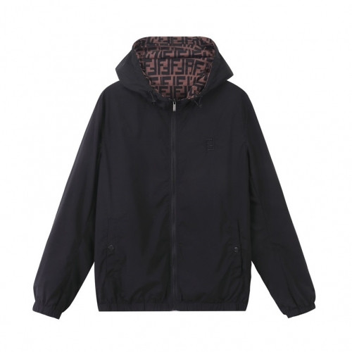 Fendi  Mens Logo Casual Jackets Brown - 펜디 2021 남성 로고 캐쥬얼 양면 자켓 Fen01035x Size(m - 2xl) 브라운