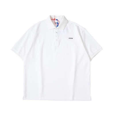 ADER  Mens Minimal Cotton Short-sleeved Tshirts White - ADER 2021 남성 미니멀 코튼 반팔티 Ade0042x Size(s - m) 화이트