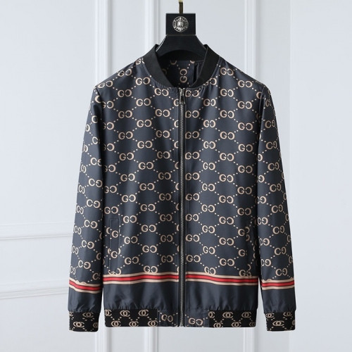 Gucci  Mens Logo Casual Jackets Black - 구찌 2021 남성 로고 캐쥬얼 자켓 Guc04059x Size(m - 3xl) 블랙