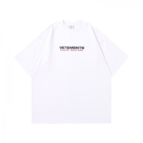 Vetements  Mm/Wm Printing Logo Cotton Short Sleeved Oversize Tshirts White - 베트멍 2021 남/녀 프린팅 로고 코튼 오버사이즈 반팔티 Vet0185x Size(xs - l) 화이트