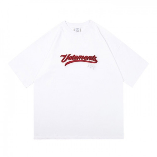 Vetements  Mm/Wm Printing Logo Cotton Short Sleeved Oversize Tshirts White - 베트멍 2021 남/녀 프린팅 로고 코튼 오버사이즈 반팔티 Vet0190x Size(xs - l) 화이트