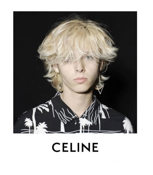 셀린느 남성 블랙 셔츠 - Celine Unisex Hedi Slimane Dress Shirts - cel160x