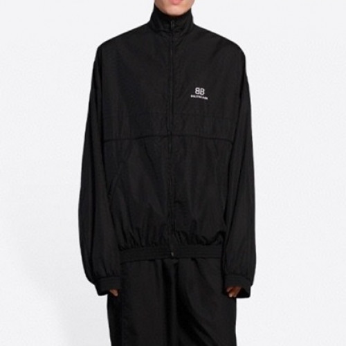 Balenciaga  Mens Logo Casual Jackets Black - 발렌시아가 2021 남성 로고 캐쥬얼 재킷 Bal01195x Size(s - l) 블랙