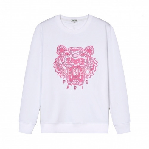 Kenzo  Mm/Wm Signature Tiger Cotton Tshirts White - 겐조 2021 남/녀 시그니처 타이거 코튼 맨투맨 Ken0162x Size(m - 2xl) 화이트