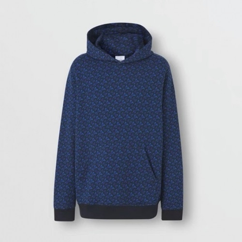Burberry Mens Logo Casual Cotton Hoodie Blue - 버버리 2021 남성 로고 캐쥬얼 코튼 후드티 Bur04138x Size(xs - l) 블루