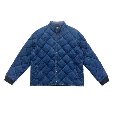 크롬하츠 남성 퀼팅 데님 자켓 - Chrom Hearts Mens Denim Jacket - chc0422x