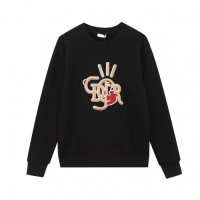 Dior  Mens Retro Logo Tshirts Black - 디올 2021 남성 레트로 로고 맨투맨 Dio01497x Size(m - 2xl) 블랙