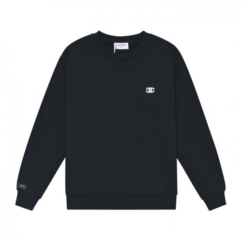 Chanel  Mm/Wm Crew-neck Logo Cotton Tshirts Black - 샤넬 2021 남/녀 크루넥 로고 코튼 긴팔티 Cnl0801x Size(s - l) 블랙