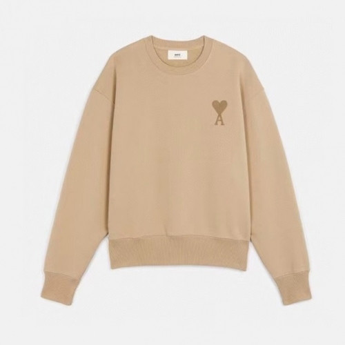 Ami Mens  Logo Casual Cotton Man-to-man Beige - 아미 2021 남성  로고 코튼 맨투맨 Ami0219x Size(s - xl) 베이지