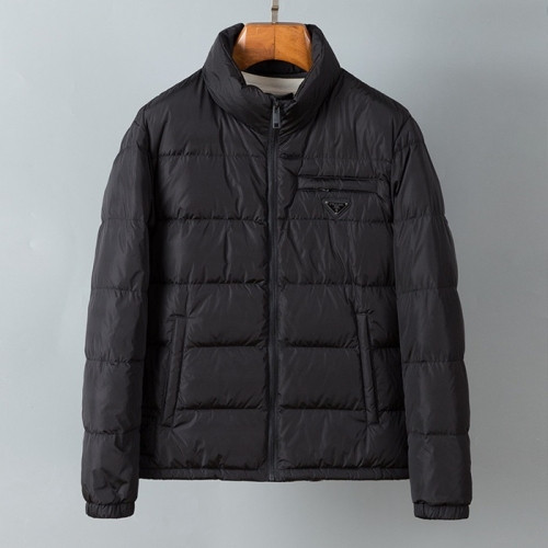 Prada  Mens Logo Casual Duck Down Padding Black - 프라다 2021 남성 로고 캐쥬얼 덕다운 패딩 Pra02435x Size(m - 3xl) 블랙