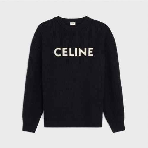 Celine Mm/Wm Hedi Slimane Logo Sweaters - 셀린느 남/녀 로고 스웨터 - cel172x