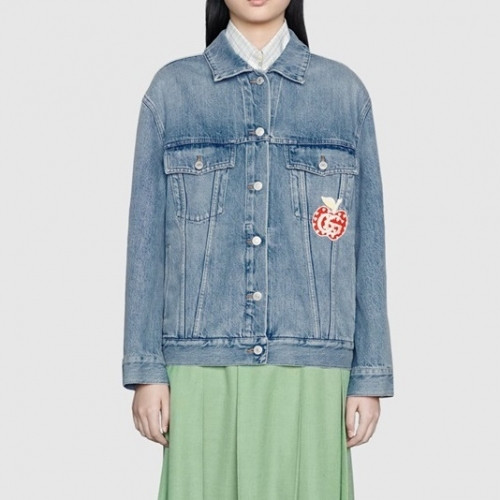 Gucci Womens Casual Jackets Blue - 구찌 2021 남/녀 로고 캐쥬얼 자켓 Guc04038x Size(s - l) 블루