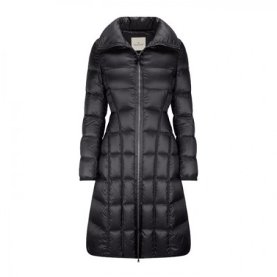 Moncler   Womens Patch Logo Modern Duck Down Long Padding Black - 몽클레어 2021 여성 패치 로고 모던 덕다운 롱패딩 Moc02327x Size(0 - 2) 블랙