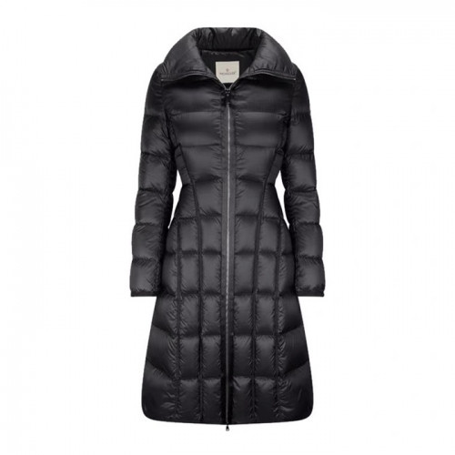 Moncler   Womens Patch Logo Modern Duck Down Long Padding Black - 몽클레어 2021 여성 패치 로고 모던 덕다운 롱패딩 Moc02327x Size(0 - 2) 블랙
