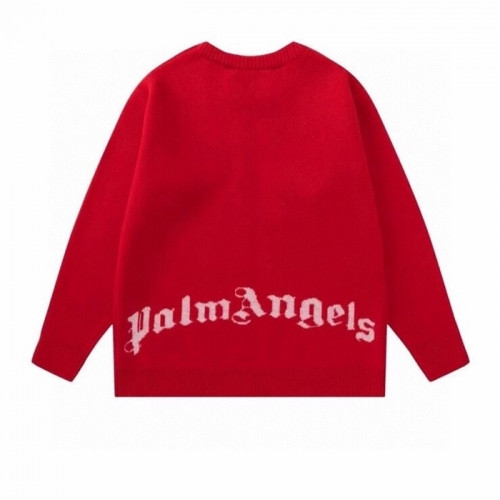 Palm Angels  Mens Logo Crew-neck Sweaters Red - 팜 엔젤스 2021 남성 로고 크루넥 스웨터 Pam0350x Size(s - xl) 레드