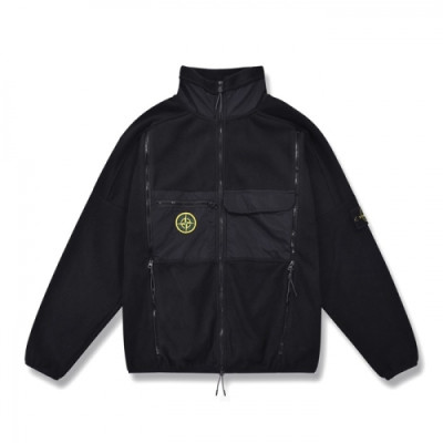 Stone Island   Mens Basic Casual Jackets Black - 스톤아일랜드 2021 남성 베이직 캐쥬얼 자켓 Sto0381x Size(m - xl) 블랙