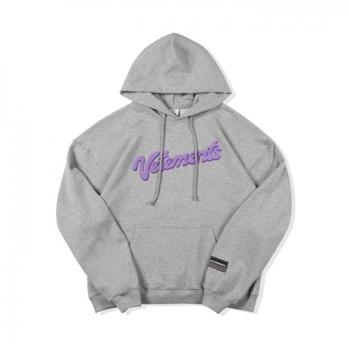 Vetements  Mm/Wm Logo Oversize Cotton Hoodie Gray - 베트멍 2021 남/녀 로고 오버사이즈 코튼 후드티 Vet0217x Size(xs - l) 그레이