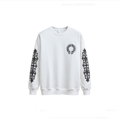 크롬하츠 남성 라운드 맨투맨 - Chrome Hearts Mens Round Tshirt - chc0434x