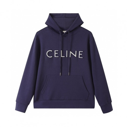 Celine Mm/Wm Logo Cotton Hoodie Navy - 셀린느 2021 남/녀 로고 코튼 후디 Cel0184x Size(m - 2xl) 네이비