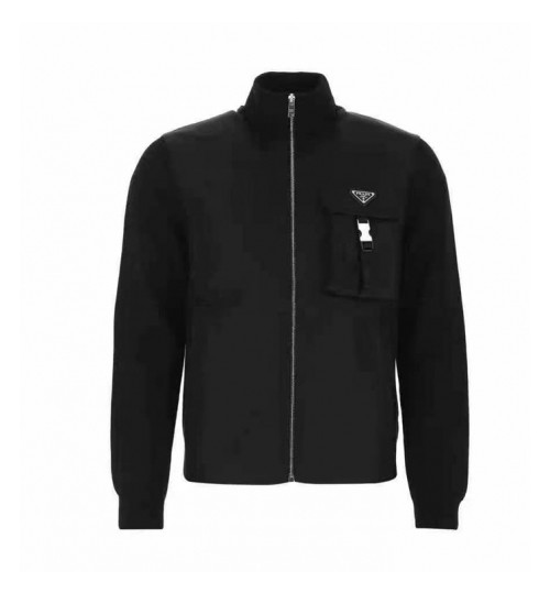 Prada  Mm/Wm Logo Casual Jackets Black - 프라다 2021 남/녀 로고 캐쥬얼 자켓 Pra02475x Size(m - 3xl) 블랙