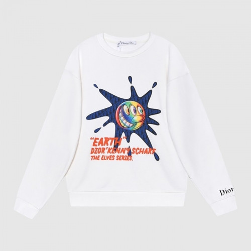 Dior  Mens Retro Logo Tshirts White - 디올 2021 남성 레트로 로고 맨투맨 Dio01548x Size(s - xl) 화이트