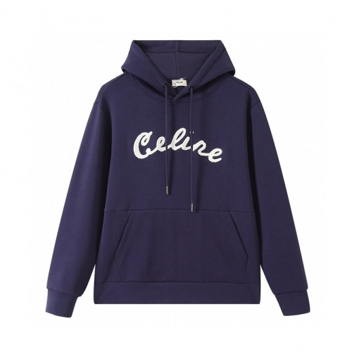 Celine Mm/Wm Logo Cotton Hoodie Navy - 셀린느 2021 남/녀 로고 코튼 후디 Cel0192x Size(m - 2xl) 네이비