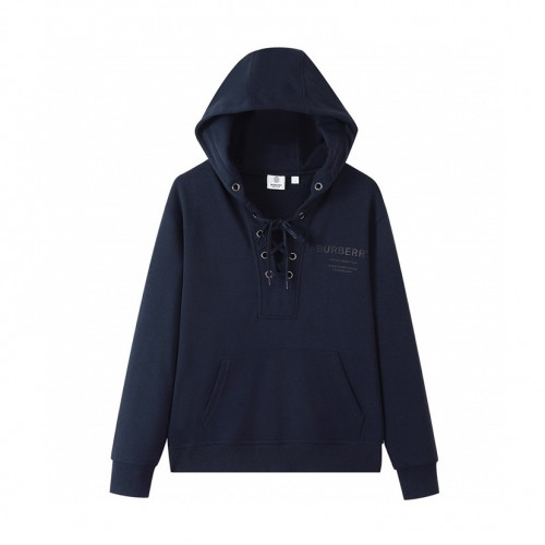 Burberry Mm/Wm Logo Casual Cotton Hoodie Blue - 버버리 2021 남/녀 로고 캐쥬얼 코튼 후드티 Bur04230x Size(s - l) 블루