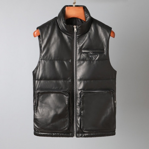 Prada Mens Casual Duck Down Vest Black - 프라다 2021 남성 캐쥬얼 덕다운 조끼 Pra02501x Size(m - 3xl) 블랙