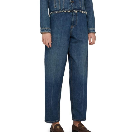 미우미우 남성 네이비 청바지 - Miumiu Mens Navy Jeans - mic800x