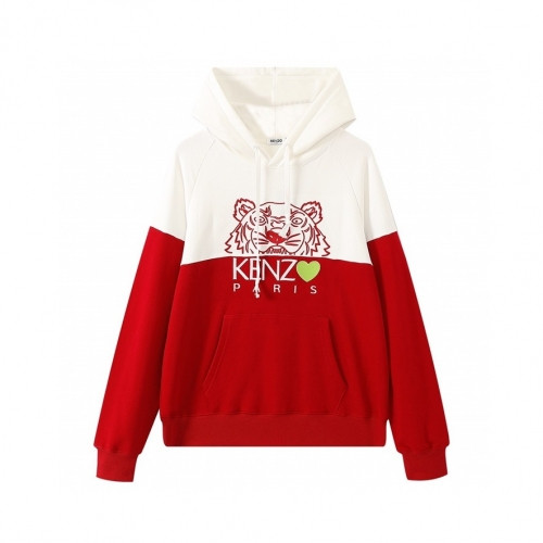 Kenzo Mm/Wm Signature Tiger Cotton Hoodie Red - 겐조 2021 남/녀 시그니처 타이거 코튼 후드티 Ken0180x