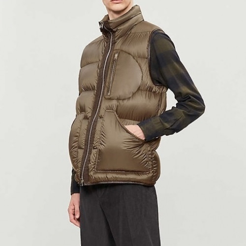 Tom Ford Mens Leather Vest - 톰포드 남성 다운 베스트 - Tom40x