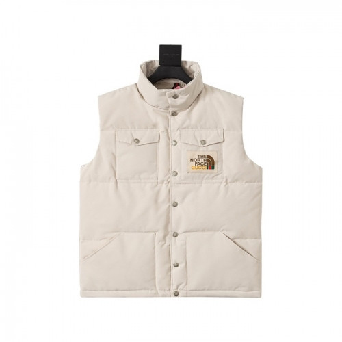Gucci Mens Patch Logo Modern Duck Down Padding Vest Ivory - 구찌 2021 남성 패치 로고 모던 덕다운 패딩조끼 Guc04501x Size(s - xl) 아이보리