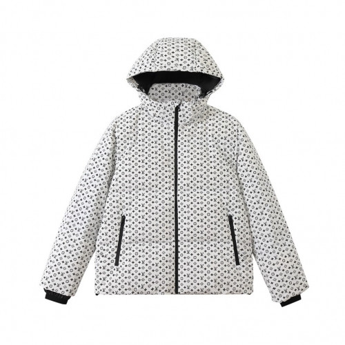 Louis vuitton Unisex Duck-down Padding White - 루이비통 남/녀 덕다운 패딩 Lou03825x Size(m - 3xl) 화이트