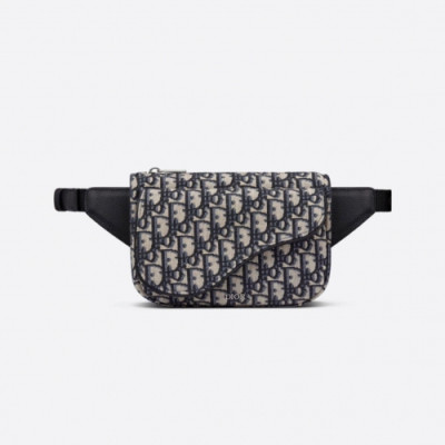 디올 오블리크 남성 힙색 - Dior Oblique Mens Hip Sack - dio1587x