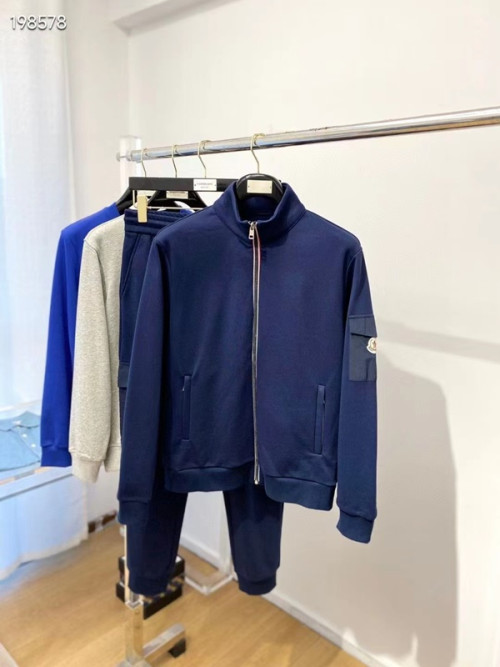 Moncler  Mens Patch Logo Training Clothes&Pants - 몽클레어  남성 패치 로고 트레이닝복&팬츠 Moc02437x Size(m - 3xl) 블랙