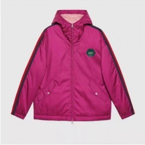 Gucci  Unisex Casual Jackets Pink - 구찌 2021 남/녀 로고 캐쥬얼 자켓 Guc04541x Size(s - l) 핑크