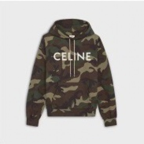 Celine Mm/Wm Cotton Hoodie Green - 셀린느 2021 남/녀 로고 코튼 후디 Cel0210x Size(s - l) 그린