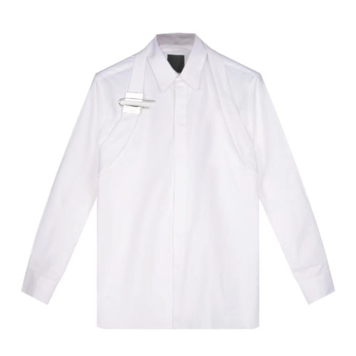 지방시 남성 모던 화이트 셔츠 - Mens White Tshirts - giv0599x