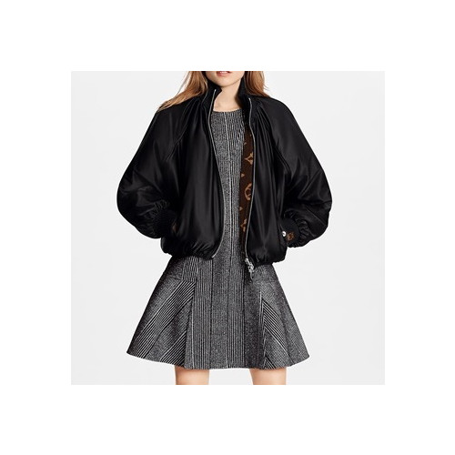 루이비통 여성 양면 블랙 자켓 - Ladys Black Jackets - lou03952x