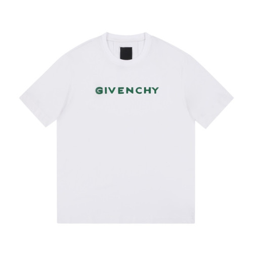 지방시 남성 크루넥 화이트 반팔티 - Mens White Tshirts - giv0618x