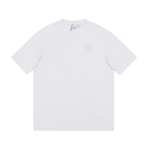 버버리 남성 크루넥 화이트 반팔티 - Mens White Tshirts - Bur04218x