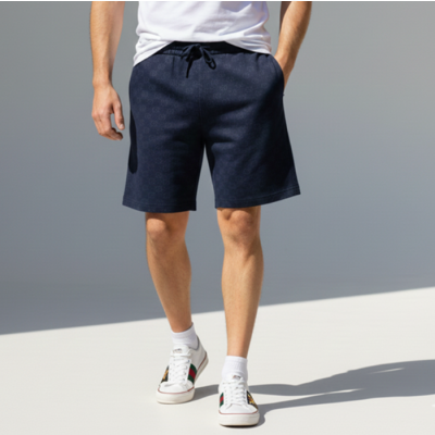 구찌 남성 캐쥬얼 네이비 반바지 - Mens Navy Half-pants - guc04638x