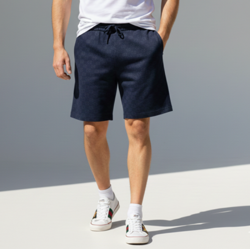 구찌 남성 캐쥬얼 네이비 반바지 - Mens Navy Half-pants - guc04638x