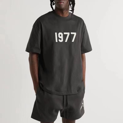 피어오브갓 남성 블랙 크루넥 반팔티 - Mens Black Tshirts - fea0390x