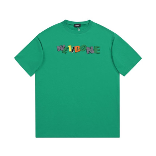 웰던 남/녀  크루넥 그린 반팔티 - Unisex Green Tshirts - wel0055x