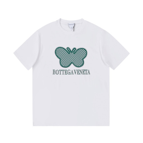 보테가 남성 크루넥 화이트 반팔티 - Mens White Tshirts - bot0266x